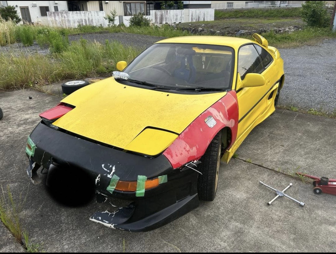 coolingsystem36's tweet photo. #車売ります
商談流れたので再掲！
36万円に値下げします！
これより下は海外行きです
トヨタ MR2 SW 5MT G-limited
 一時抹消済み 書類あり
部品取り、レストアベースにいかがでしょうか！
キー紛失、バッテリー上がりですが、扉は開けましたので、積載車に詰め込むことはできると思います。 https://t.co/qlTyxxWPq5