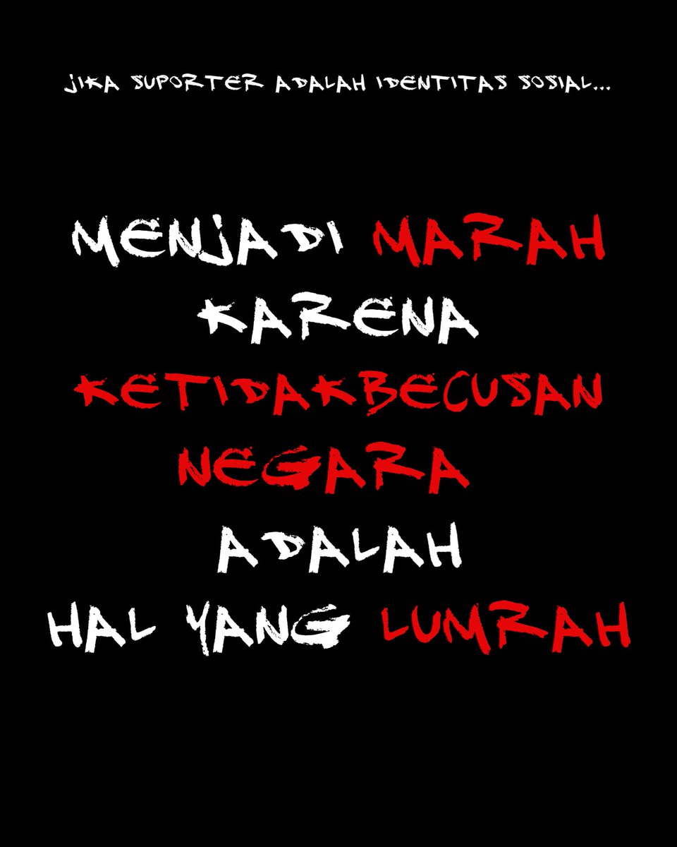 bajolball's tweet photo. Jika suporter adalah identitas sosial seharusnya sepak bola tidak hanya dipandang sebagai hiburan semata. https://t.co/jRQoT73ByE