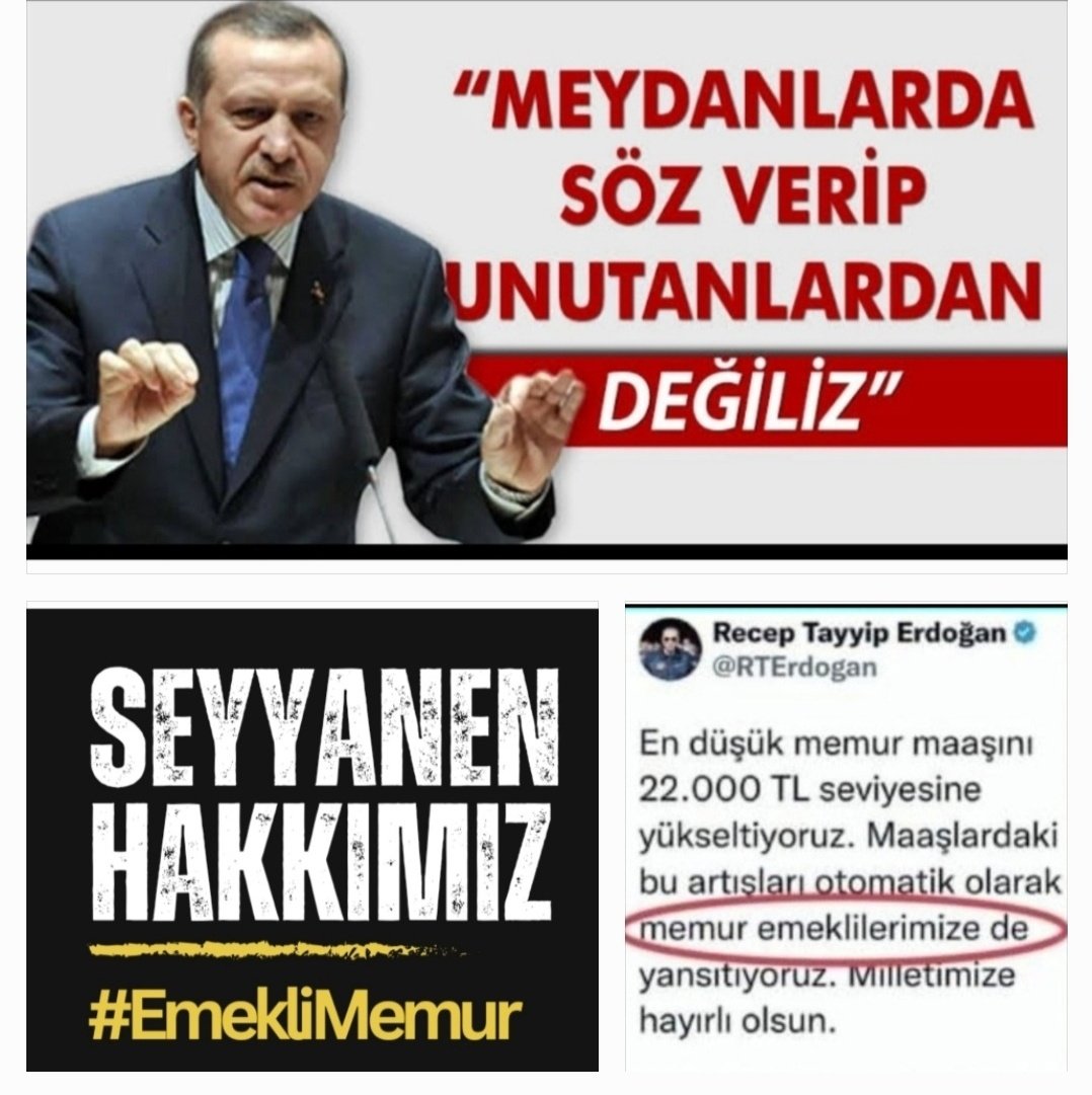 sercan_izmir's tweet photo. @Akparti ⌛⌛⌛⌛⌛⌛⌛⌛
Fark etmez

3 yıldır SEYYANEN HAKKIMIZI vermediniz.
SÖZÜNÜZÜ TUTMADINIZ 
İLK SEÇİMDE GİDECEKSİNİZ.
#EmekliMemur
#MemurEmeklisineAdalet
@RTErdogan
@Akparti @TBMMGenelKurulu https://t.co/NtgrXp6fK1