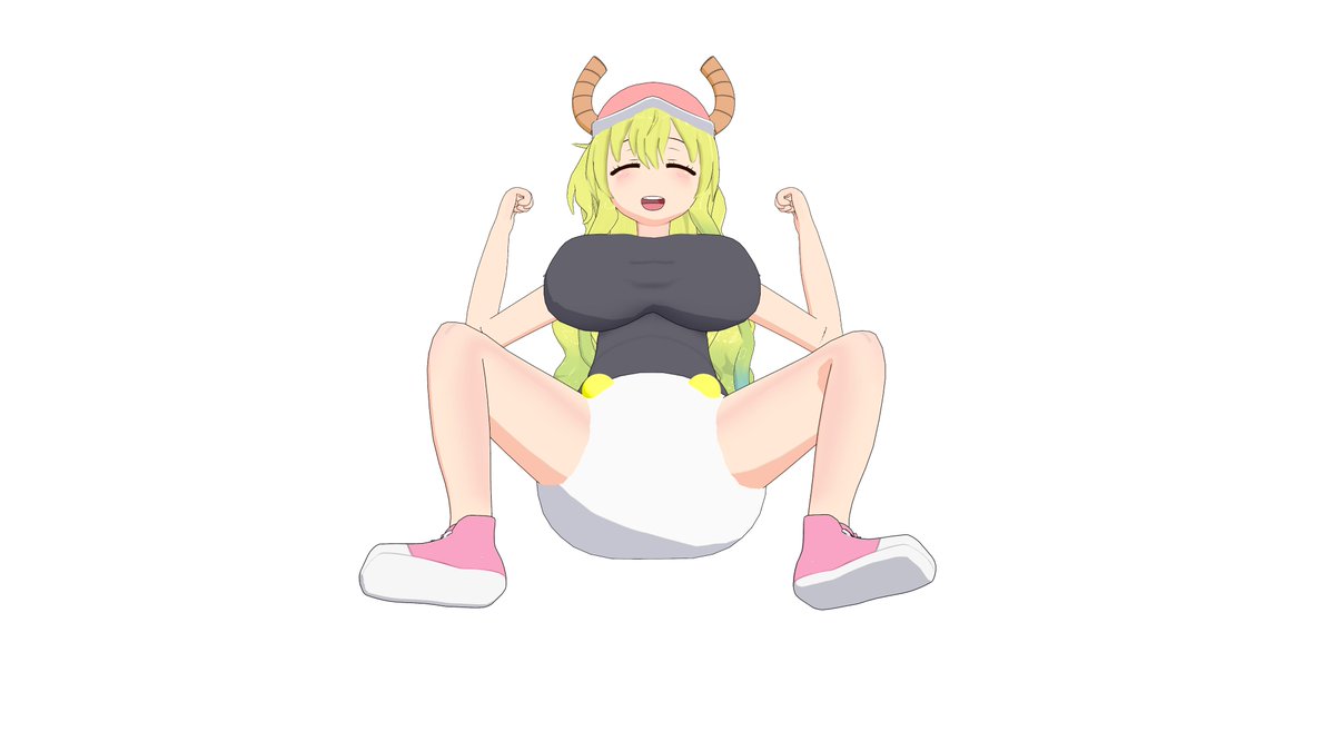 tepppeeeey666's tweet photo. ルコアさんにおむつを履かせてみたよー。 https://t.co/Dn5UKxwsMz