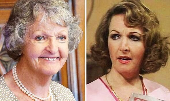 catterall_simon's tweet photo. Sad news today. 
Goodnight Margo. We loved and adored Audrey too. 
So many great roles for such a beautiful lady. 
Well, thank you very much, dear Penelope. 
Hugs and RIP ❤️♥️😢 https://t.co/U5yzllN8MI