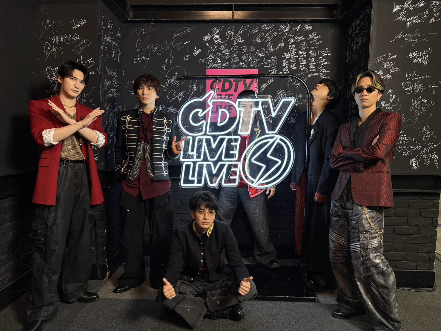 SixTONES Caps Sixth Anniversary with Epic Six-Song CDTV Set