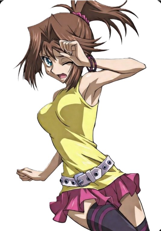 HasHastur's tweet photo. 遊戯王の劇場版で杏子のキャラデザ大きく変わったけどエロさわは跳ね上がったよな

特にノースリーブの服装と言い、絶対腋好きの意見が入ってる https://t.co/jylZ9eFqpy