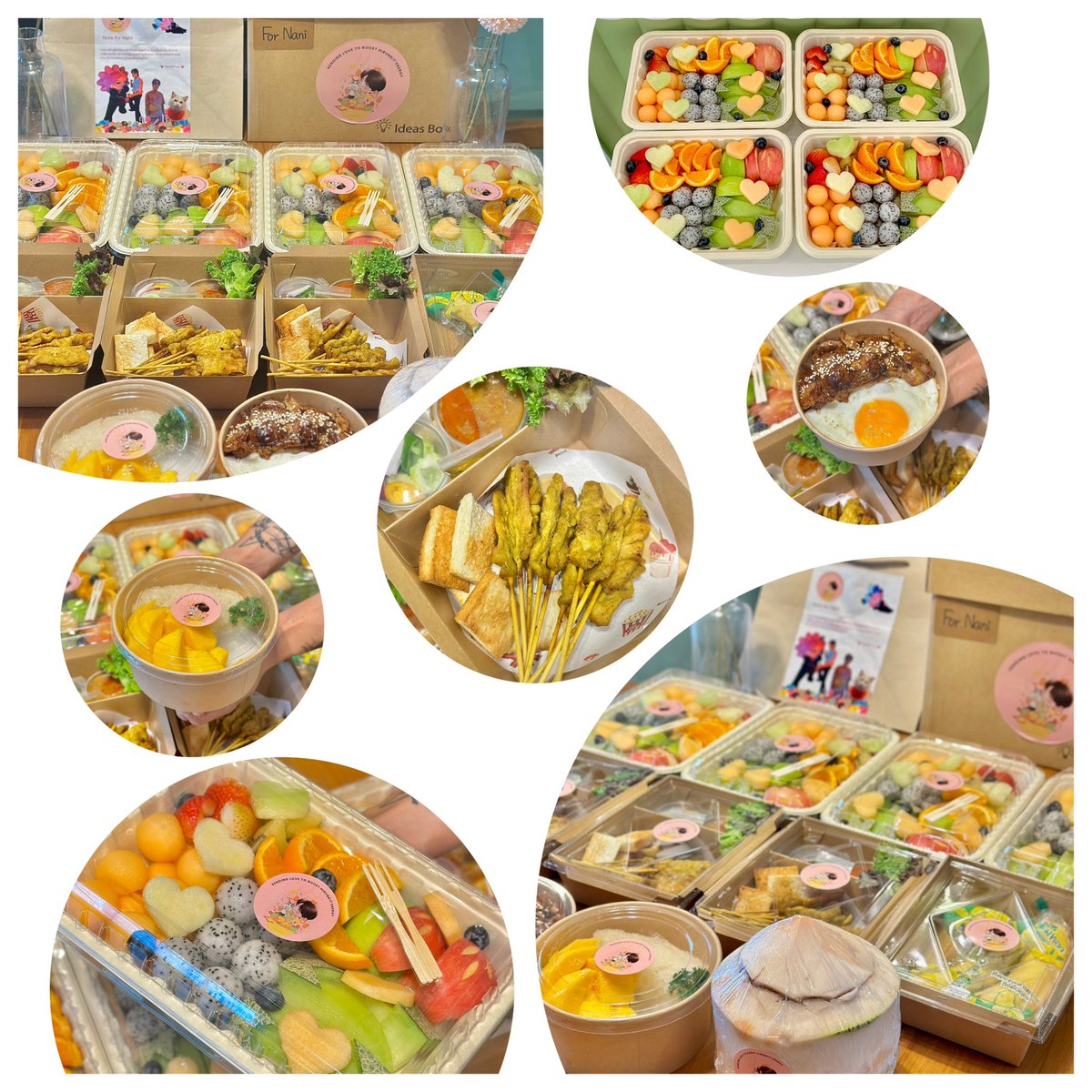 Torfuncatering's tweet photo. ðïļ 29 June 2026 #foodsupport ðąâĻâĻ
Thank you to the lovely fans of Nani for your kind Food Support!
#hirunkit_
#kotae
#āļāļģāļāļāļāļāļāļāļāļēāļāļī
#NaniFoodHug
#WUTheSeries
#āļāļđāđāļāļāļąāļāļāļāļĢāđāļ #foodsupportāļĻāļīāļĨāļāļīāļ
#Premiumfoodsupport #foodsupportthailand
#premiumfood
#TorfunCatering https://t.co/3SvH6Pd5LM