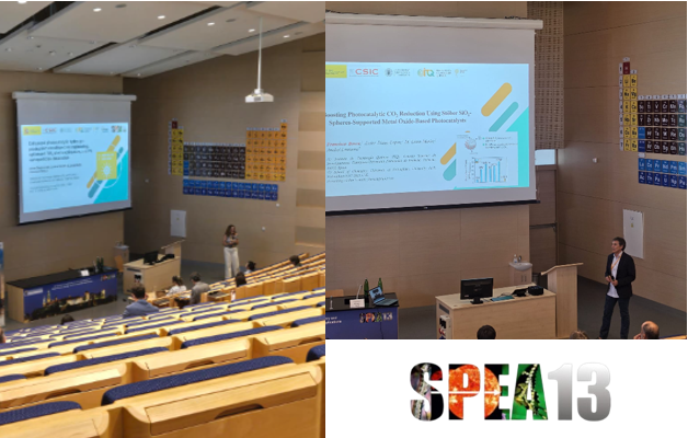 PAMA_UPVCSIC's tweet photo. 🌍 Our group attended SPEA13 (13th European Conf. on Solar Chemistry &amp; Photocatalysis), with 4 oral talks by María Luisa Marín, Francisco Bosca, Alberto Blázquez  &amp; Lorena Tamarit + posters by Antonio Bosio &amp; Nerea Blasco

🏆 Nerea won 2nd Prize Best Poster—congrats to all! https://t.co/sOAc90Gm5j