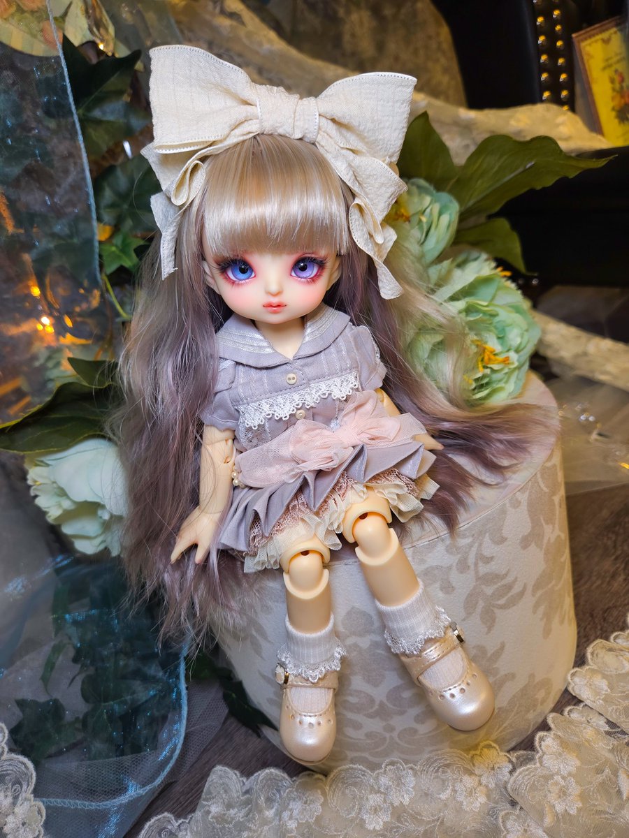 htmdoll's tweet photo. だいごろんちの幼メルちゃんと一緒に撮影ブースたのしんだよ💓
#だいごろせんせーのメイク https://t.co/E1vEqquyyM