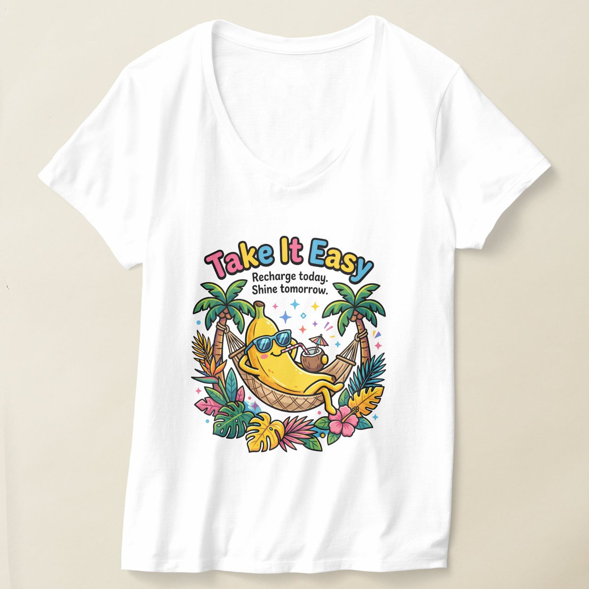 DigitalFaiths's tweet photo. Take It Easy – Chill Banana Vibes T-Shirt https://t.co/awdcEI8qjT via @zazzle #Chill #vibe #buyingcontent𝗠𝗘𝗦𝗦𝗔𝗚𝗘 #zazzle #tshirts #women https://t.co/WDDFXl94Ii