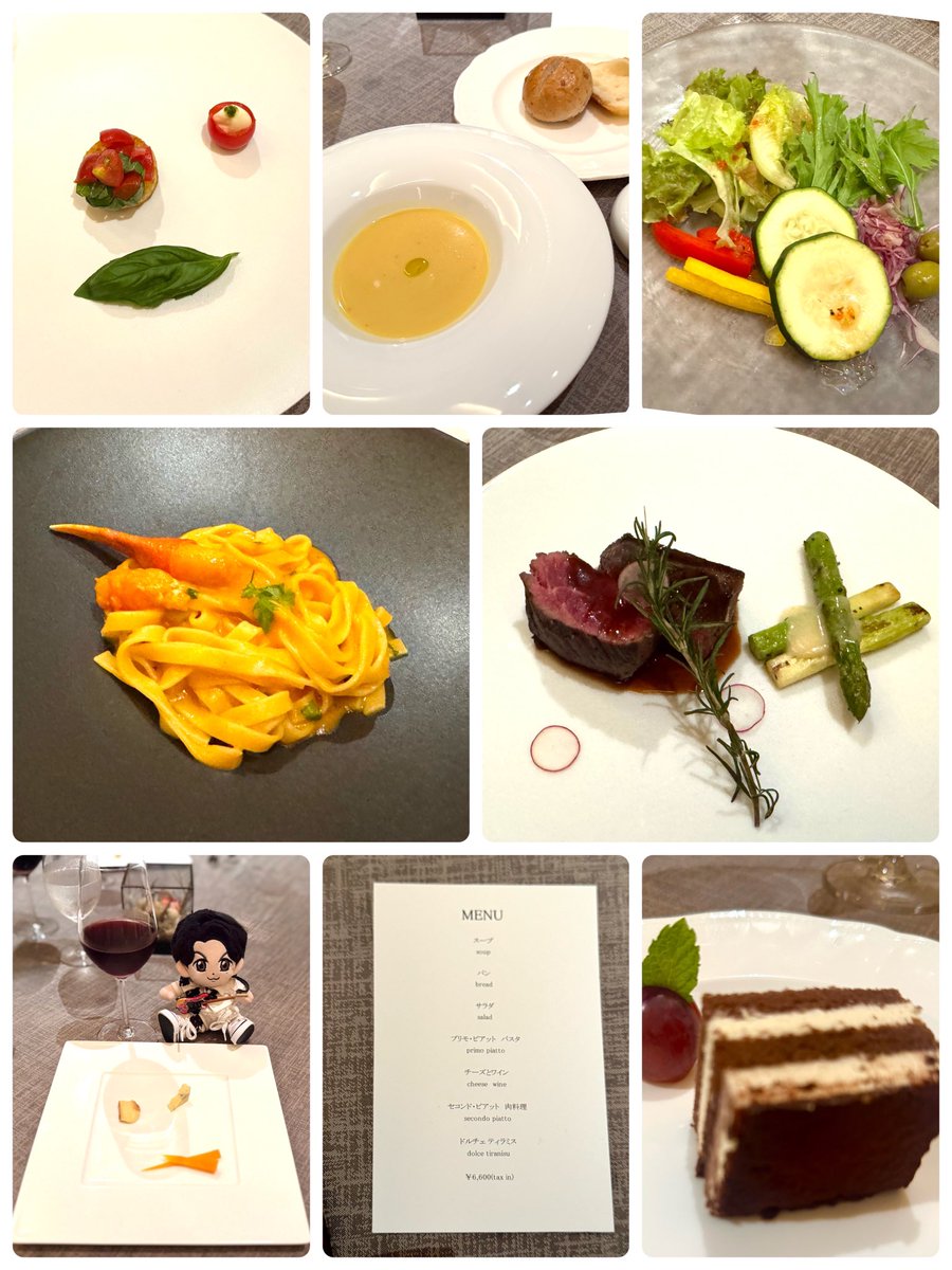 yokan116's tweet photo. 初日ライブ後の打ち上げは
会場横の夜景の綺麗なお店で
イタリアンコース🇮🇹🍴
怪我をしたお友達と
付き添いで病院に行ったお友達には
申し訳なかったけど
キャンセルできないから…😅
美味しくいただきました😋
お友達ごめんね～🙏
#BROS1991  #WBT2026 
#あなぶきアリーナ香川 https://t.co/wsuz3Y1v0q