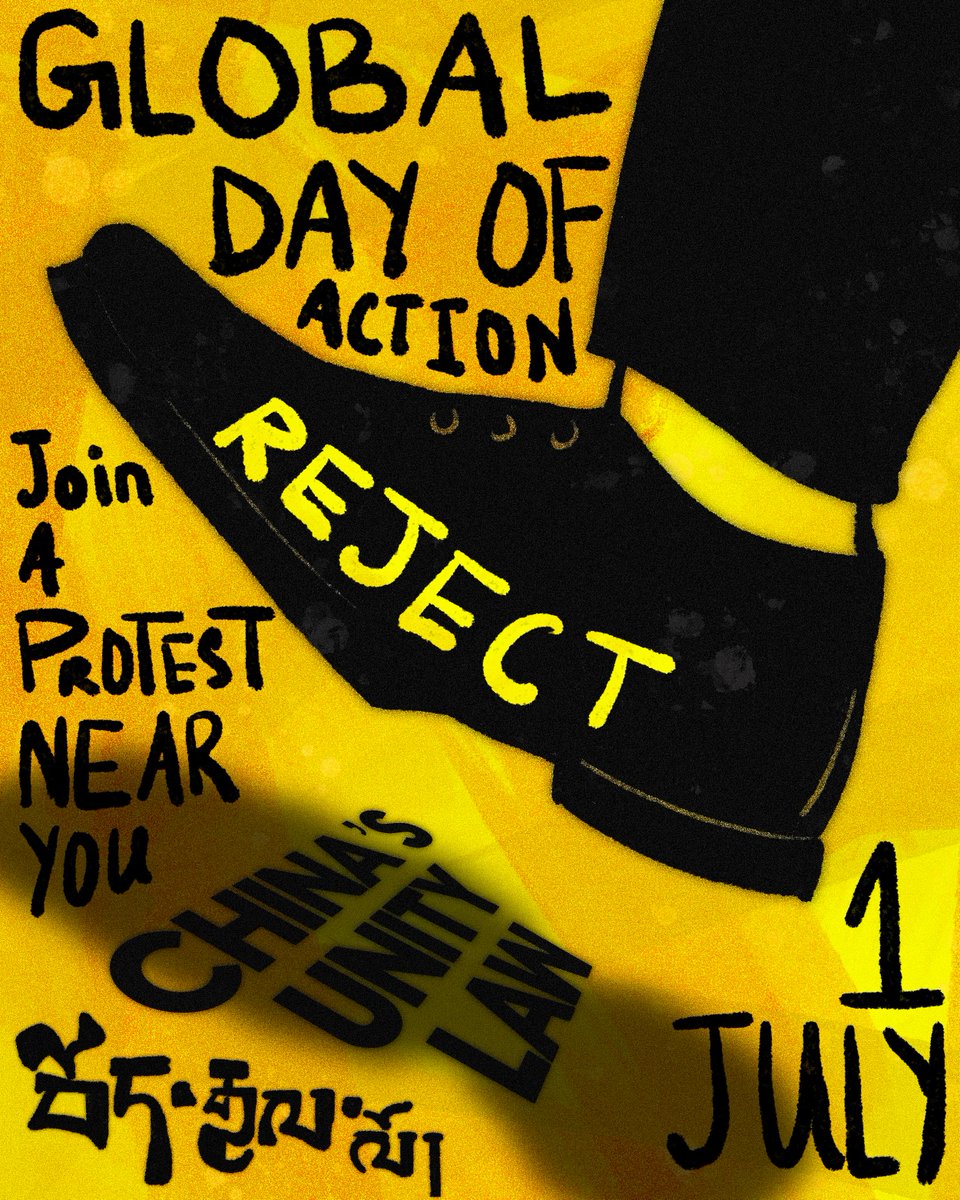 BodpaW's tweet photo. On July 1, China’s new Ethnic Unity Law comes into force.

Presented as “unity,” many Tibetans and advocates warn it could deepen policies that weaken Tibetan language, reshape cultural life, and place greater pressure on communities to conform to a single state defined identity.

A people should not have to give up their language, faith, or culture to belong.

Take action. Sign the petition calling on governments to speak out and defend Tibetan language rights.

https://t.co/qeALlDXsZz

Join the Global Day of Action on July 1.

#Tibet #FreeTibet #EthnicUnityLaw #StandWithTibet #HumanRights #ProtectTibetanCulture #LanguageRights #ReligiousFreedom #TibetanLanguage #CulturalRights