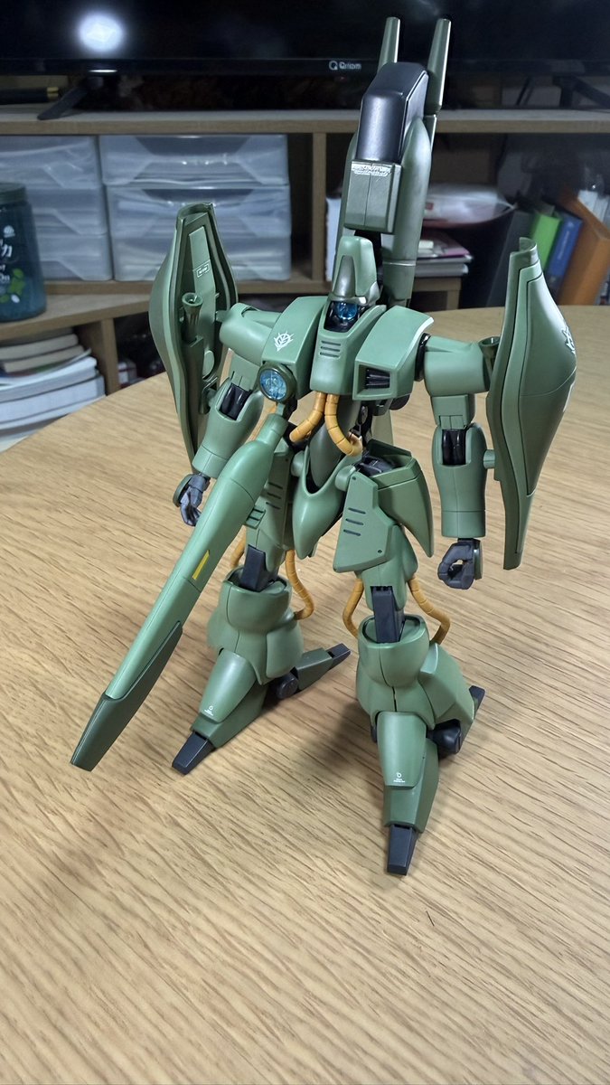 sky_kid22's tweet photo. アクションベース買わないと浮かせられない！
まずはガザC完成しました！
次はハイザック。 https://t.co/Jjcec9s4pe
