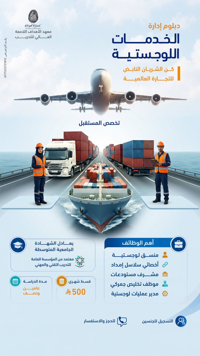 Bright_goals's tweet photo. لا تؤجل نجاحك ابدأ الان
#معهد_الاهداف_اللامعه_العالي https://t.co/ebFHDVaN80