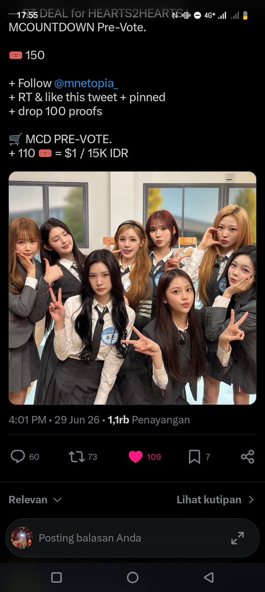 baru6548's tweet photo. @maeumuach @mnetopia_ #h2h https://t.co/sdY4db1ORR