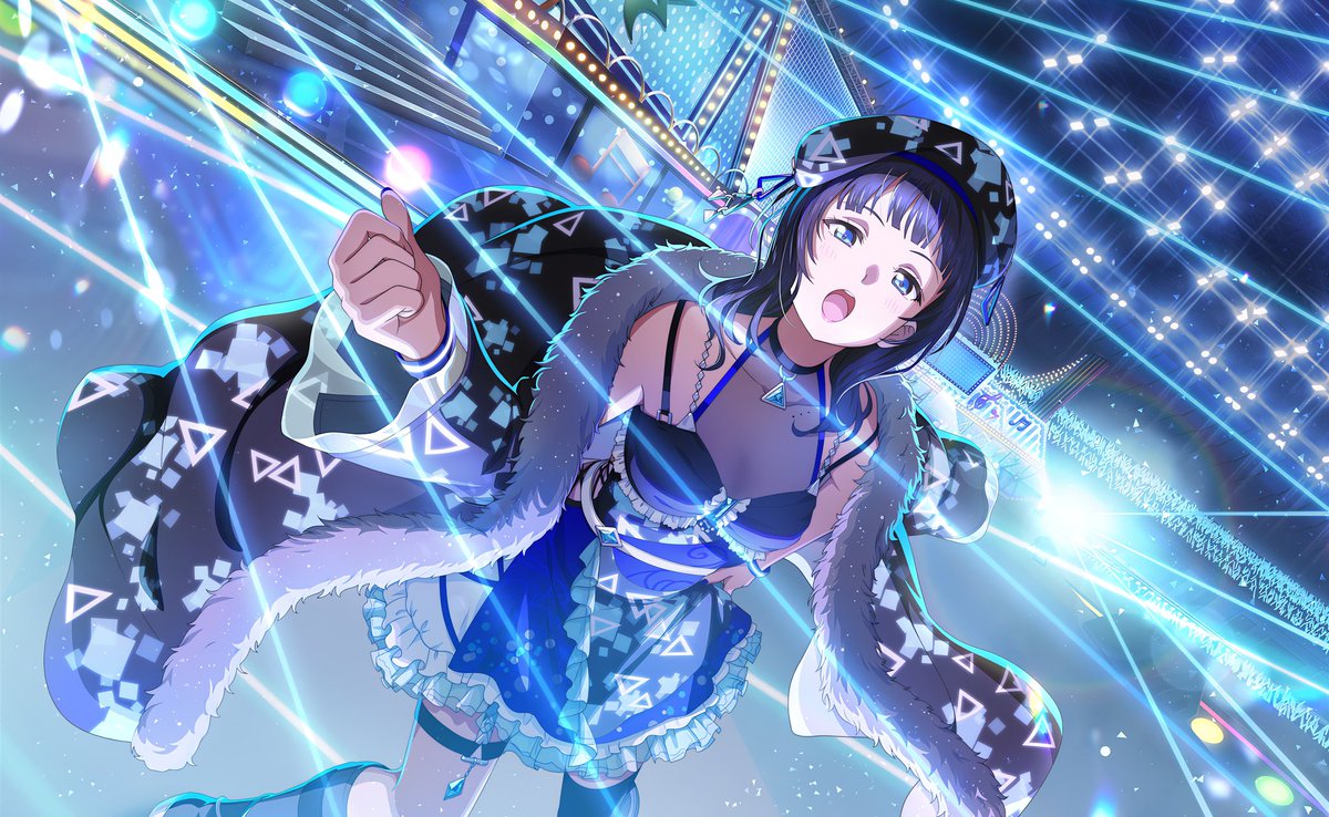 uta_lovelive's tweet photo. だいぶ遅くなったけど果林さん誕生日おめでとう！果��さんはかっこよくさと可愛さ��両方を兼ね備えた最高のアイドルだと思ってる！これから最終章での活躍を超期待してる！ https://t.co/5qqUQqvY8V