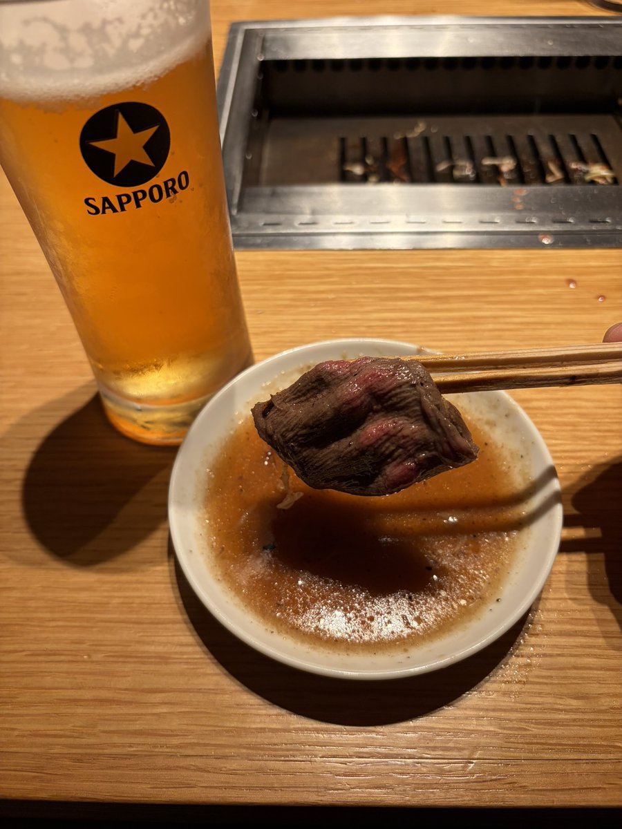 morimoribreak's tweet photo. 今日も生きるという仕事をやり切った

焼肉とビールで優勝だ‼︎ https://t.co/sl5N11xz5v