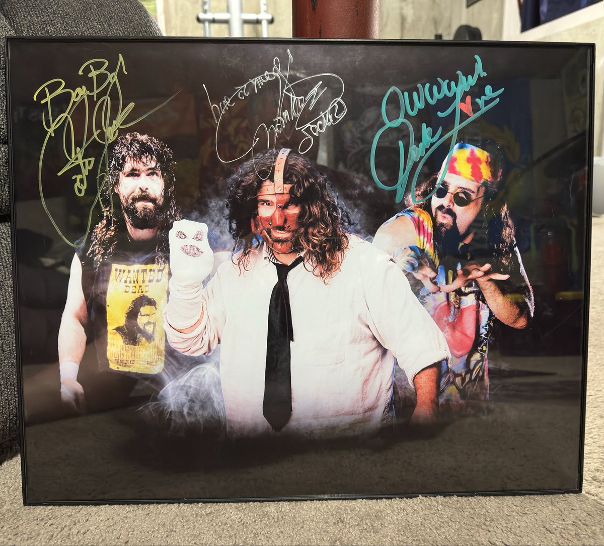 juicefreak247's tweet photo. Mick Foley put on an amazing Hell In A Cell 28th anniversary show. #HIAC https://t.co/StKFePJR2h