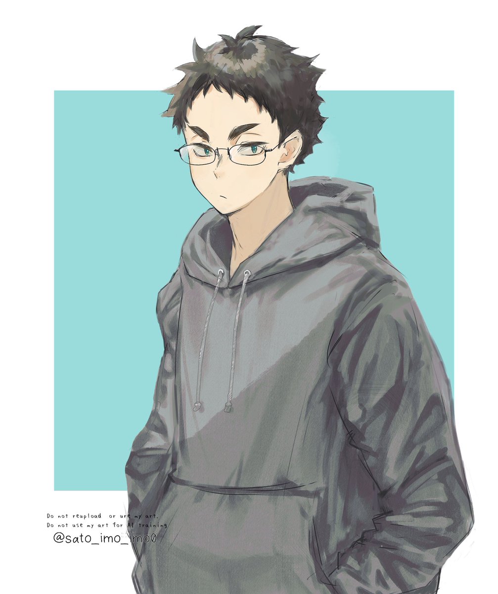 sato_imo_imo0's tweet photo. 🦉👓短髪 https://t.co/lyhTwgDquC