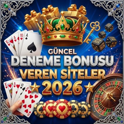 Deneme_Bonus_'s tweet photo. Güvenilir ve lisanslı bahis sitelerinde geçerli deneme bonusu fırsatlarını kaçırmamak için tıklayın: https://t.co/4hLjj7sDEE https://t.co/qAyPnMeQCl
