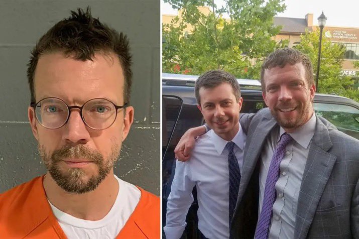 CreasonJana's tweet photo. NEVER FORGET that 2028 Democrat Presidential Contender, Pete Buttigieg’s best friend and mentor is serving 30 years in prison for:

  - possession
  - distribution of child pornography

These are the type of people who the Democrats worship! https://t.co/zHD905noTG