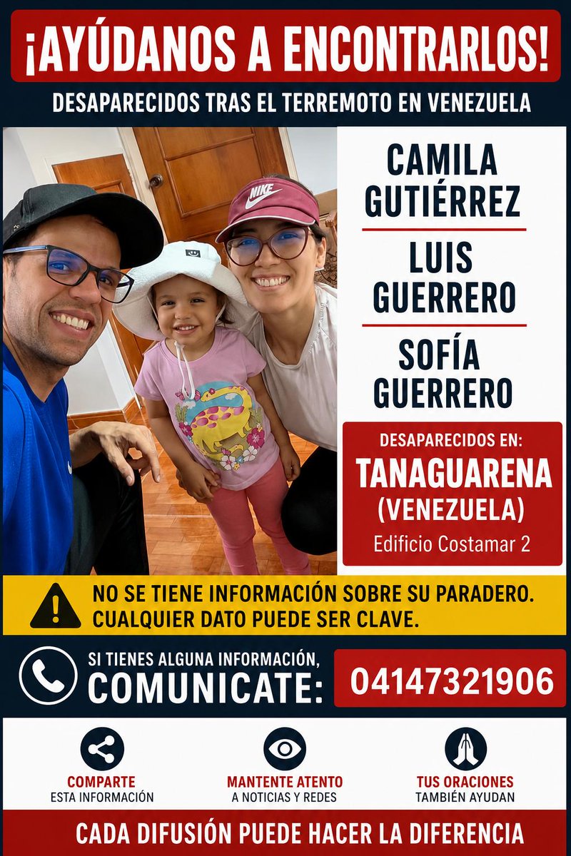 CamilleCvrrbs's tweet photo. 🚨🚨🚨
Necesito encontrar listas de personas en hospitales fuera de Caracas. Han publicado? Dónde las puedo conseguir? 
Sigo buscando a Camila Gutiérrez Luis Guerrero y Sofía Guerrero Gutiérrez https://t.co/lnwjFJ2RkZ