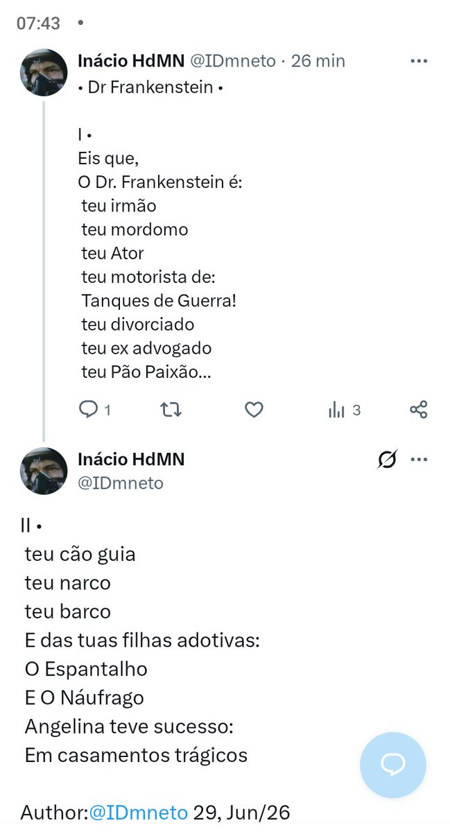 IDmneto's tweet photo. @justdemi 
Bom dia Demi🌄

 Escrevi uma Letra em Homenagem ao William Bradley Pitt!
 
Veja se está bem? https://t.co/19peMH5D7J