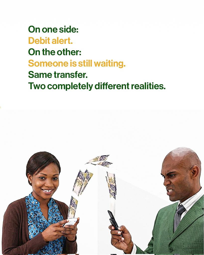 domtradeplc's tweet photo. On one side: Debit alert.

On the other: Someone is still waiting.
Same transfer.

Two completely different realities. https://t.co/ZxabBNssp8