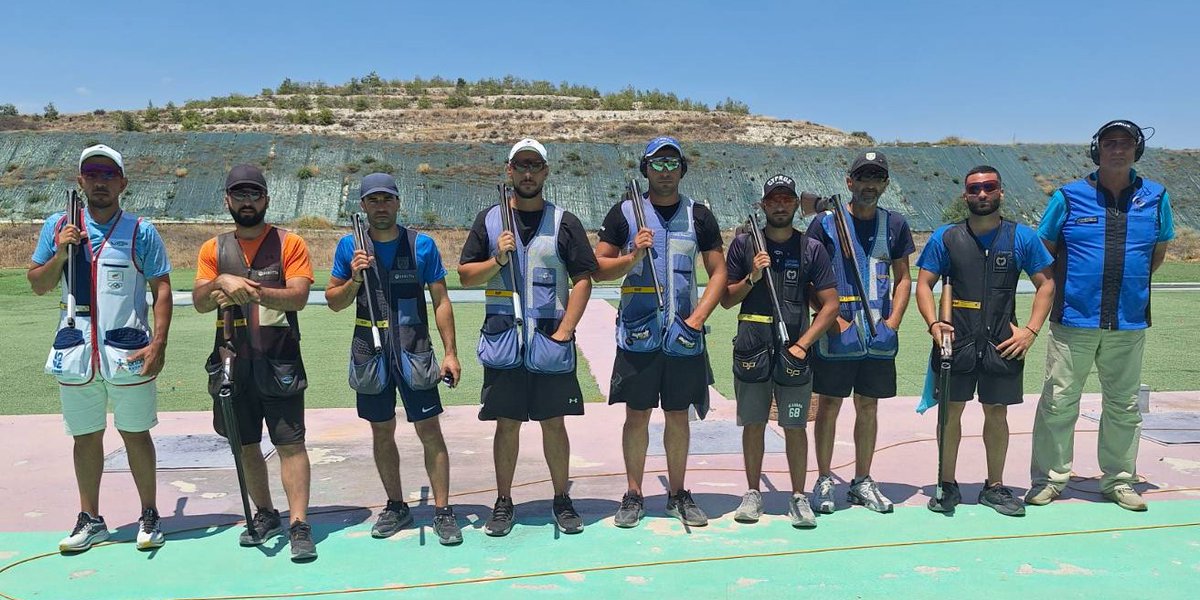 CyprusShooting's tweet photo. Ο Στέφανος Νικολαΐδης της ΣΚΟΛΑΡ, κέρδισε το «Κύπελλο Κερύνειας» στο ΣΚΗΤ, πέμπτο Πρωταθληματικό αγώνα του 2026, ο οποίος διεξήχθη το Σαββατοκυρίακο 27 και 28 Ιουνίου στο Ολυμπιακό Σκοπευτήριο Λάρνακας. https://t.co/LxLZsoFXjo