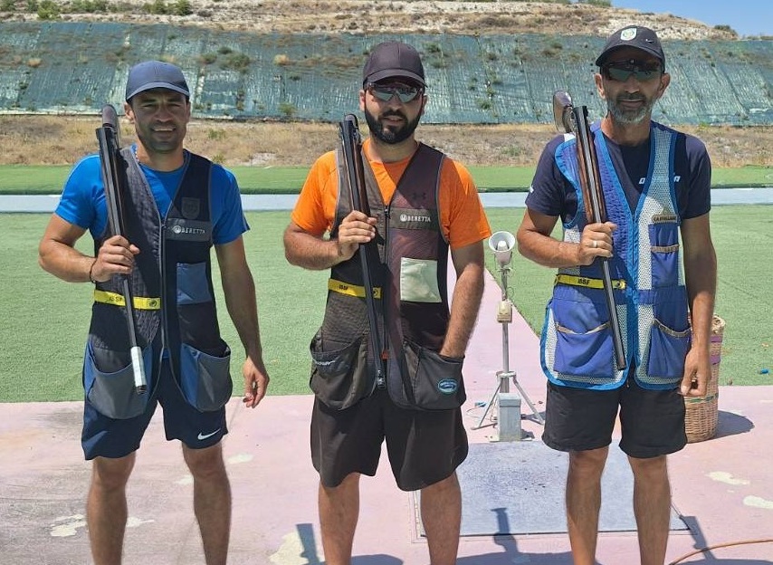 CyprusShooting's tweet photo. Ο Στέφανος Νικολαΐδης της ΣΚΟΛΑΡ, κέρδισε το «Κύπελλο Κερύνειας» στο ΣΚΗΤ, πέμπτο Πρωταθληματικό αγώνα του 2026, ο οποίος διεξήχθη το Σαββατοκυρίακο 27 και 28 Ιουνίου στο Ολυμπιακό Σκοπευτήριο Λάρνακας. https://t.co/LxLZsoFXjo