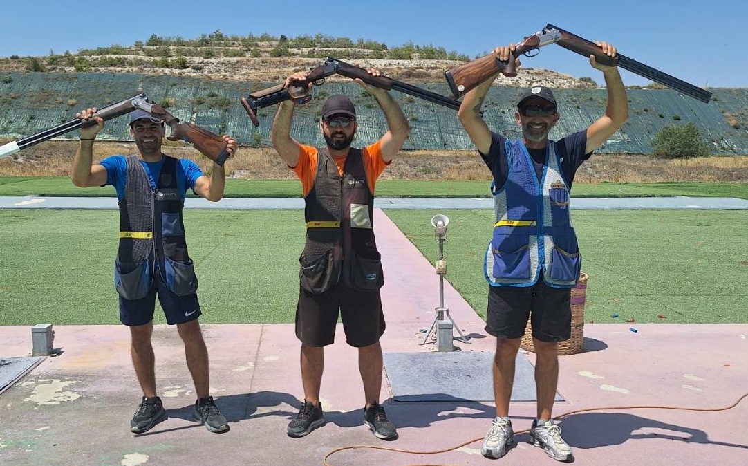 CyprusShooting's tweet photo. Ο Στέφανος Νικολαΐδης της ΣΚΟΛΑΡ, κέρδισε το «Κύπελλο Κερύνειας» στο ΣΚΗΤ, πέμπτο Πρωταθληματικό αγώνα του 2026, ο οποίος διεξήχθη το Σαββατοκυρίακο 27 και 28 Ιουνίου στο Ολυμπιακό Σκοπευτήριο Λάρνακας. https://t.co/LxLZsoFXjo