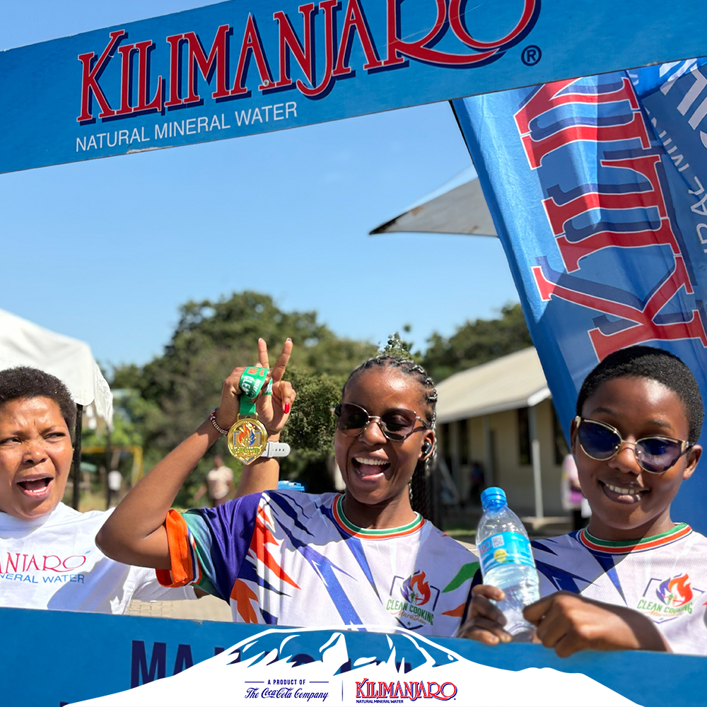 majikilimanjaro's tweet photo. Tunajivunia kuwa sehemu ya wadhamini wa Clean Cooking Marathon iliyofanyika, tarehe 27  chini ya mgeni rasmi Mhe. Salome Makamba, Naibu Waziri wa Nishati.

Tukio lililoandaliwa na TABWA ili kulenga kuhamasisha matumizi ya nishati safi na kuunga mkono dira ya Taifa ya 2024–2034 https://t.co/vMe2f7ICGE