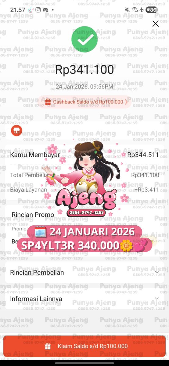 gestunajeng's tweet photo. TESTIMONI 🌸💓
24 JANUARI 2026 https://t.co/Ft5pPMafIw