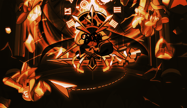 TISYOURFINALSEC's tweet photo. ¿! `⁠☆`° ¡?

You turn around and see . . . Her.

She looks so similar to the good ol' Timekeeper Cookie, but it's not the original one . . .

I t ' s  s o m e o n e  m u c h  w o r s e ! https://t.co/GU2JmnQ7MP