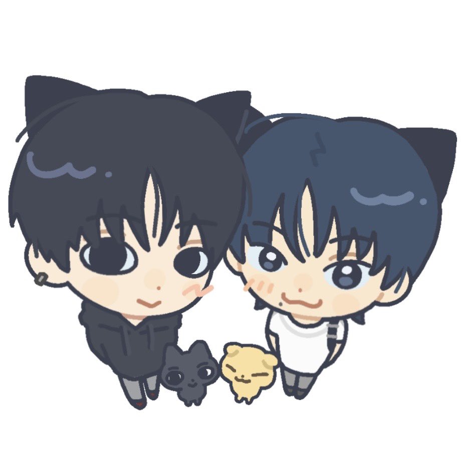 shuishuish7's tweet photo. #뮹켆 
🐈‍⬛🐈‍⬛🐾 https://t.co/wOtJtgukqr