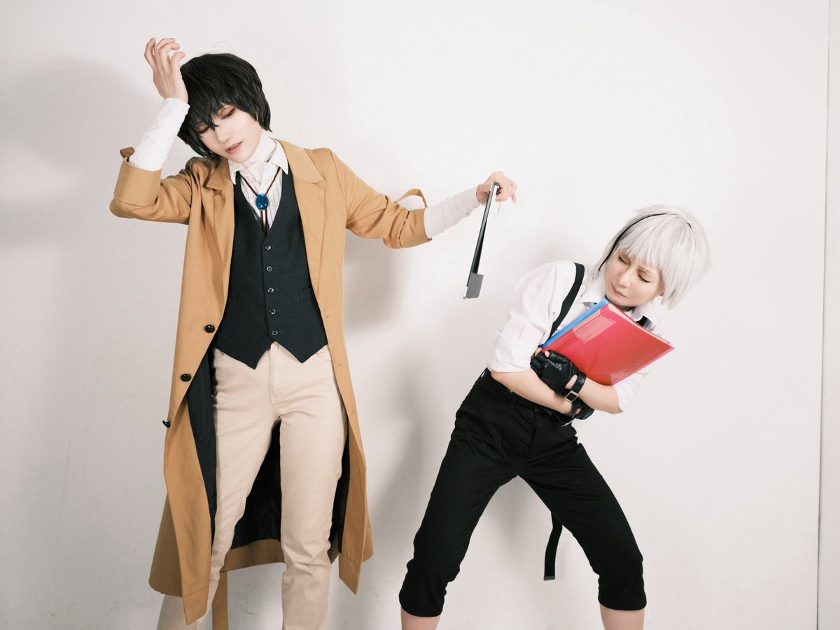 seroreeen0619's tweet photo. BSD cosplay

嗚呼…🐅くん…この仕事を是非き・み・に♡
い・や・で・す！

🤕RYOさん
📷shikisai https://t.co/pxRoyXSMvP