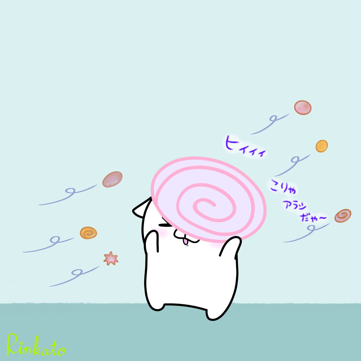 _rinkato_'s tweet photo. 『���度ゆ...？♨︎』
#イラスト https://t.co/J6B3lb0bB8