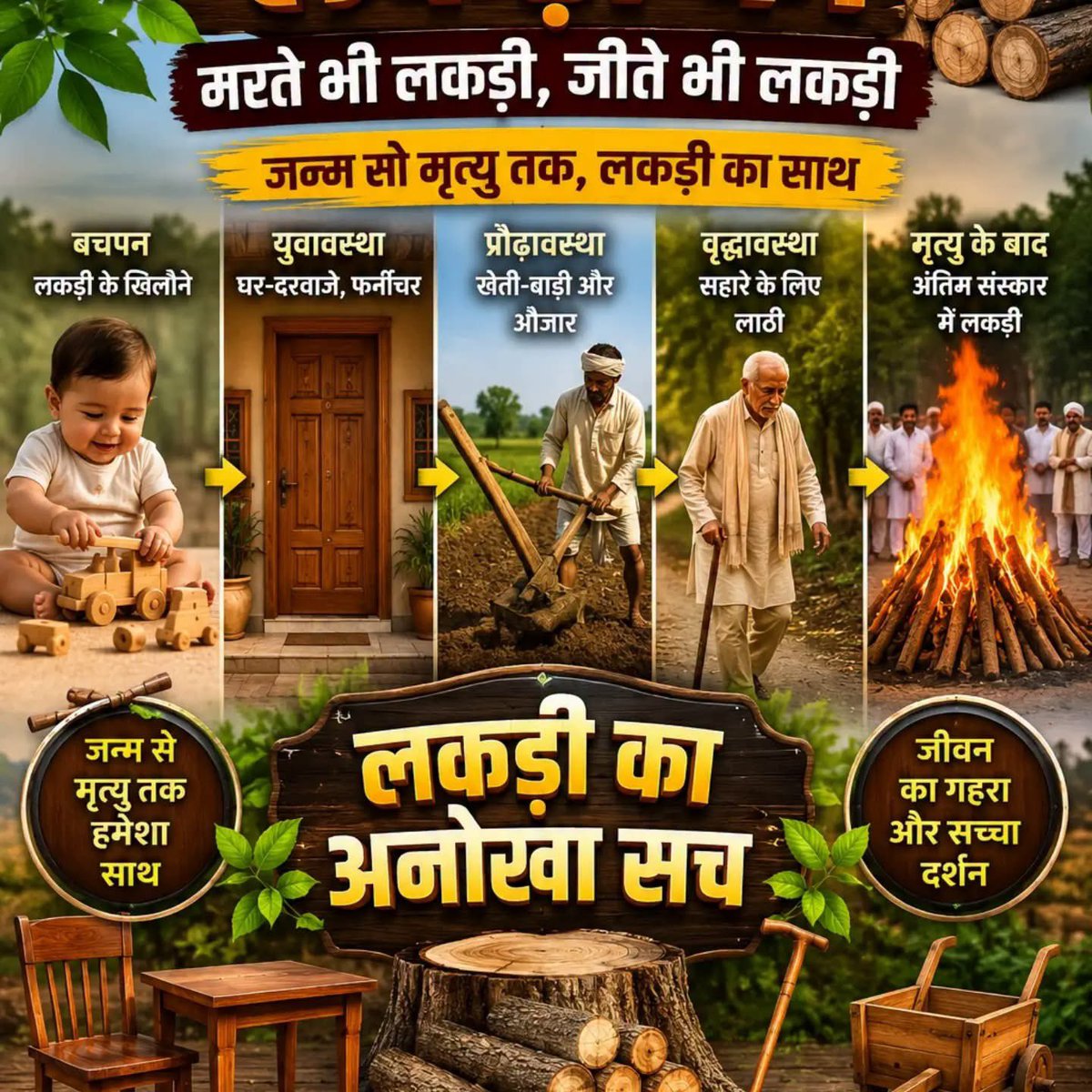 DoctorSandhal's tweet photo. ज्ञान परख-
#newpost❤️ #healthylifestyle #instagram #viralpost❤️ #trendingpost❤️ #wood #plants #hariyali #jeevan #life https://t.co/KQ8YnfUwwG