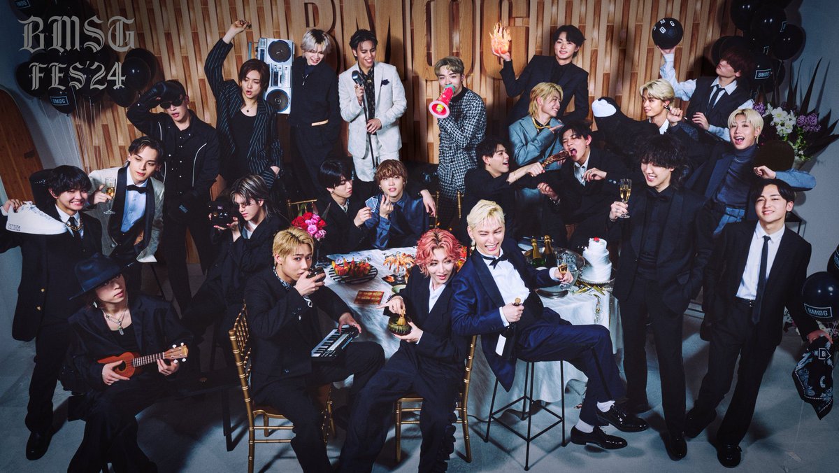 rin9o_o's tweet photo. 今年のKEY VISUALが出たところで
各年のキービジュ見ていきましょう！！

どれが好き？？自分は24年！！

 #BMSG
 #BMSGFES https://t.co/pJy13E9R0M