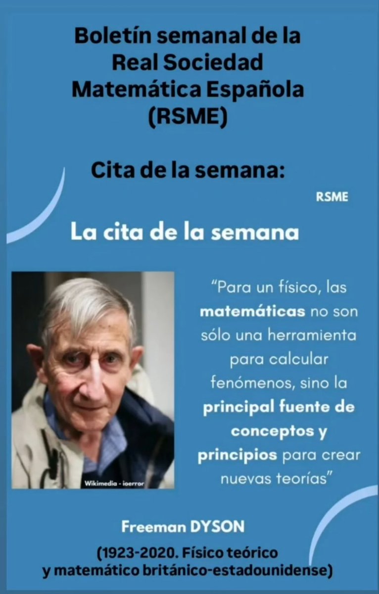 fg_178_814_610's tweet photo. Freeman Dyson. 1923-2020. Fue un físico teórico y matemático británico-estadounidense.
#freemandyson 
#fisicateorica 
#matematicas https://t.co/uGNpcHWAE1