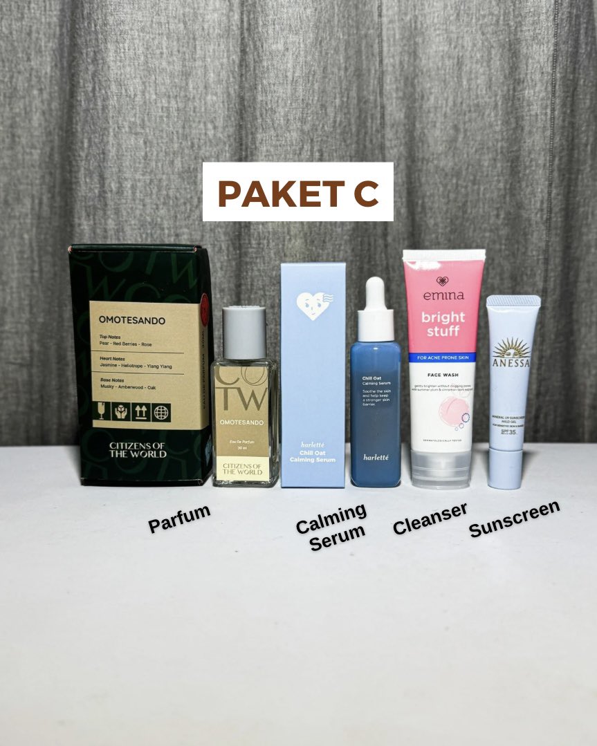 skinbrotha's tweet photo. 1 MINGGU 1 GIVEAWAY SKINCARE🌞 part 14

Ada 4 paket personal care yg udah dikurasi buat kalian😆 ALL FOR FREE~ wajib lgsg dipakaiii. Silahkan pilih, rules gampang bgttt👇🏻

• follow @skinbrotha
• retweet, like, bookmark tweet ini
• reply butuh paket yg mana? A, B, C, or D? https://t.co/dbNlWBJsx0