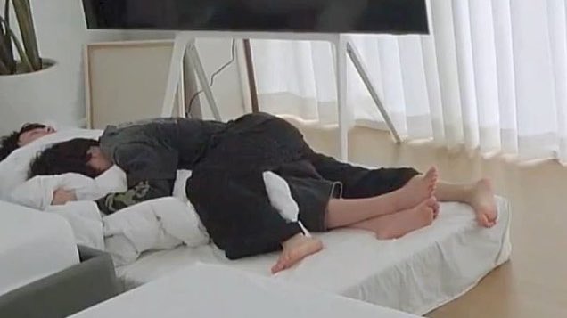 kookminini's tweet photo. do not wake jikook up while they’re sleeping next to each other they are right where they wanna be <3 https://t.co/B0Pf8uOMQ1