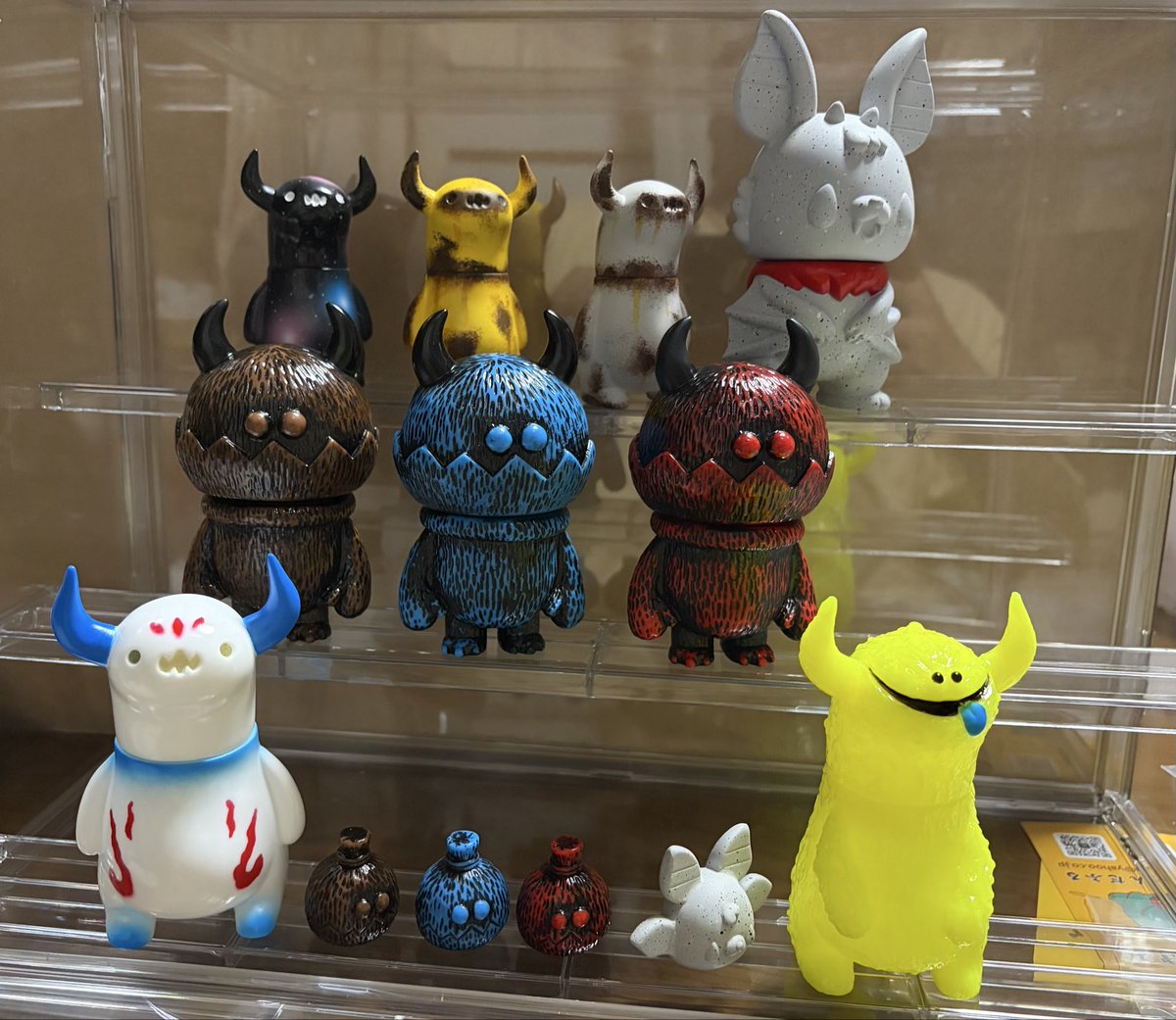 スーパーソフビサミット戦利品⓪ 上の空怪獣ボー(トリコロールカラー 