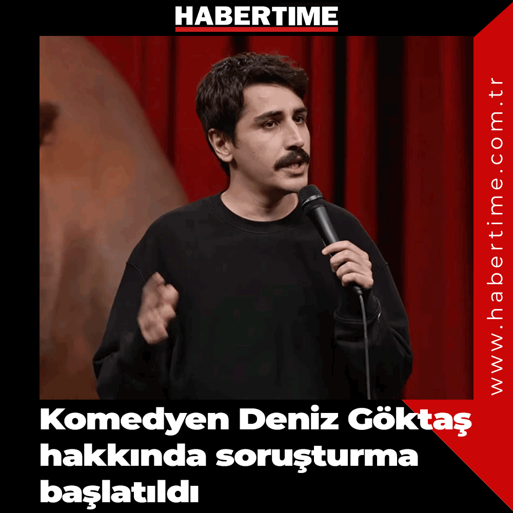 habertimecomtr's tweet photo. Komedyen Deniz Göktaş hakkında soruşturma başlatıldı https://t.co/huDKGVe5rU 
#denizgöktaş #sondakika https://t.co/EiRyRLDAY0