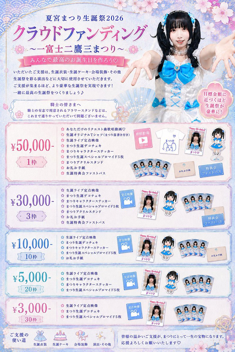 swfr_sui_'s tweet photo. 本日23:59まで！！
クラウドファンディング⟡.·*.
https://t.co/rd4M9z8udv

7/5 夏宮まつり生誕祭💙
https://t.co/2Mi0avRjGa

💙生誕チェキ💙
ソロ：https://t.co/0n94qeAfJW
ツーショット：https://t.co/O1JxupT4kI https://t.co/p1MOlvL8s1