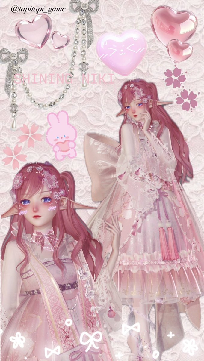 tapitapi_game's tweet photo. 🌸🌸🩷

 #シャイニングニキ
 #シャイニキ
 #シャイニキコラージュ https://t.co/haMiISlUzi