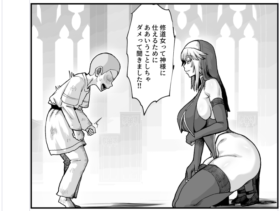 butachang_zatu's tweet photo. 修道女って神様に仕えるためにああいうことしちゃダメって聞きました！！！！！ https://t.co/0t8k9SVl9D