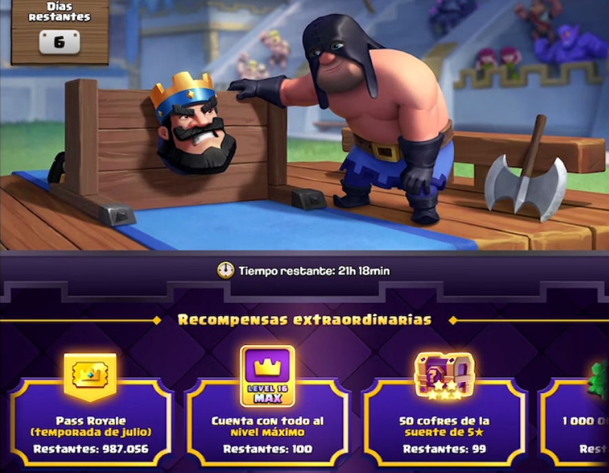 WithZack's tweet photo. Clash Royale ha sacado el evento de comunidad mas loco de cualquiera de sus juegos:

- 1MILLON de Pases de Batalla
- 100 Cuentas con todo al maximo
- 100 Premios de 1Millon de Gemas

Y muchos mas, para ello solo tienes que jugar 1 partida cada dia durante 7 dias y que la suerte te acompañe

#clashroyale #headswillroll