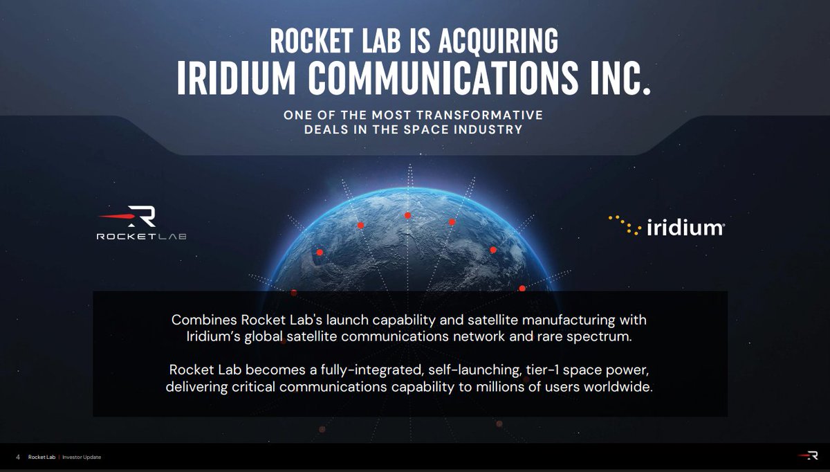 SpaceInvestor_'s tweet photo. $RKLB x $IRDM https://t.co/MV0VDfqaRz
