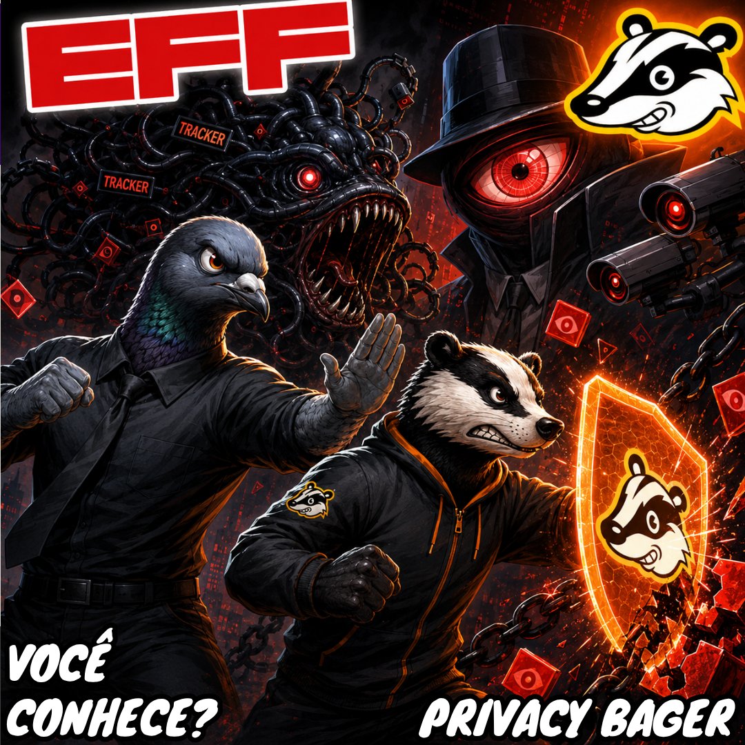 coachdeosasco's tweet photo. 🦡 Privacy Badger — O texugo da EFF contra rastreadores escondidos
Nem todo anúncio é só anúncio. Às vezes ele vem com coleira e GPS.
https://t.co/NZoh6W5PGt
#PrivacyBadger #EFF #Rastreamento #Navegadores #PrivacidadeDigital #OpenSource https://t.co/wtyMiMsYMQ