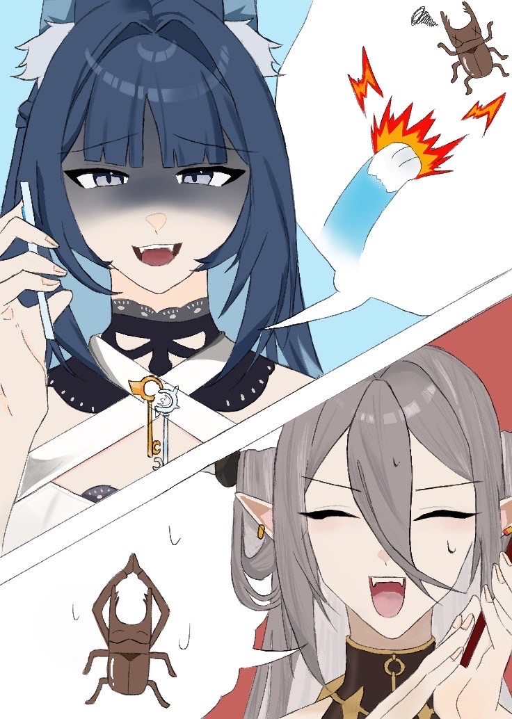 yarna40's tweet photo. 「你知道我一拳可以把你打死嗎」

#ItsukiPaint #IruniPaint https://t.co/K4r8gowwoU