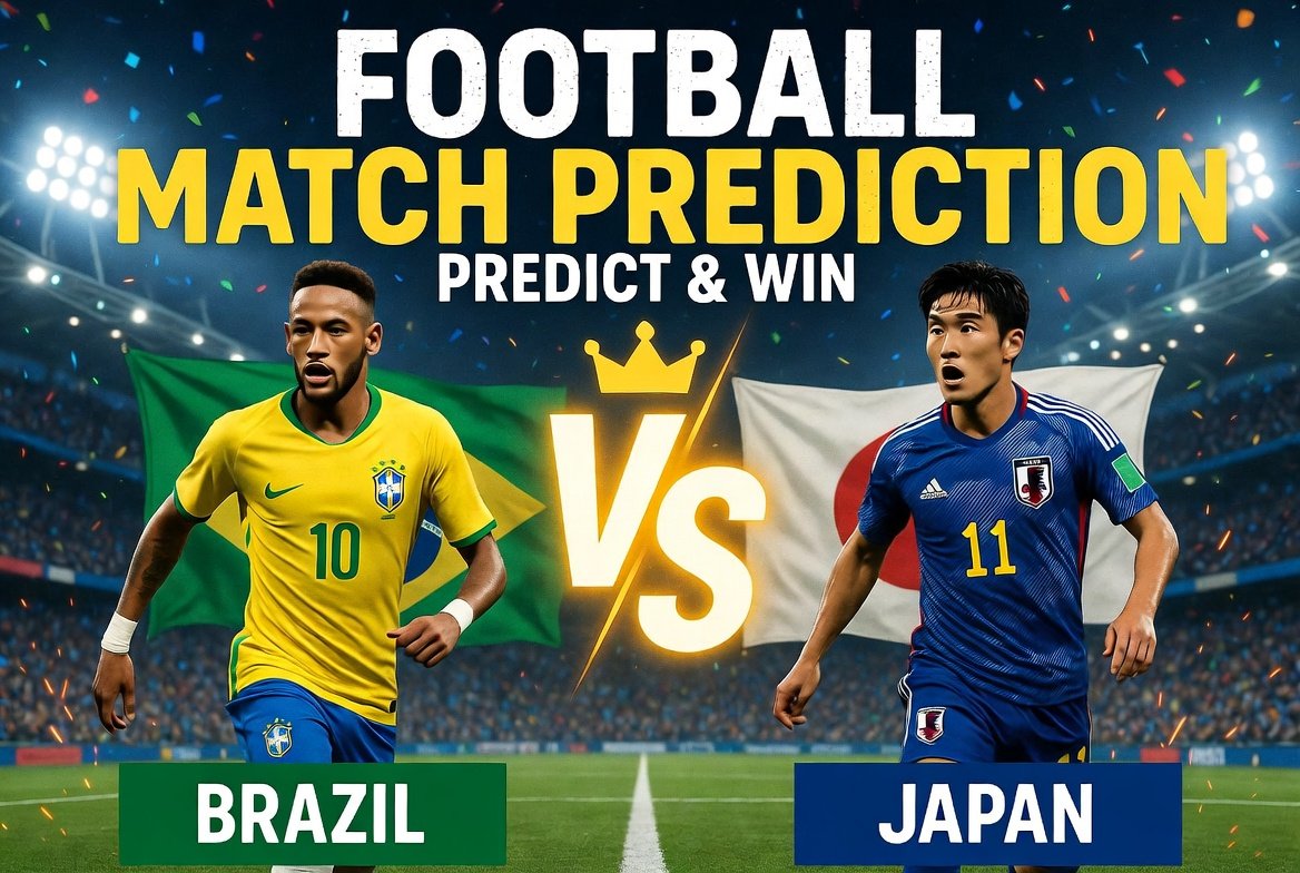 MDZIHAD_01's tweet photo. 🇧🇷 Brazil vs 🇯🇵 Japan 🔥

What's your prediction? 👀

Drop your scoreline below! ⚽👇

#Football #MatchPrediction #Brazil #Japan https://t.co/zunZZnv3p6