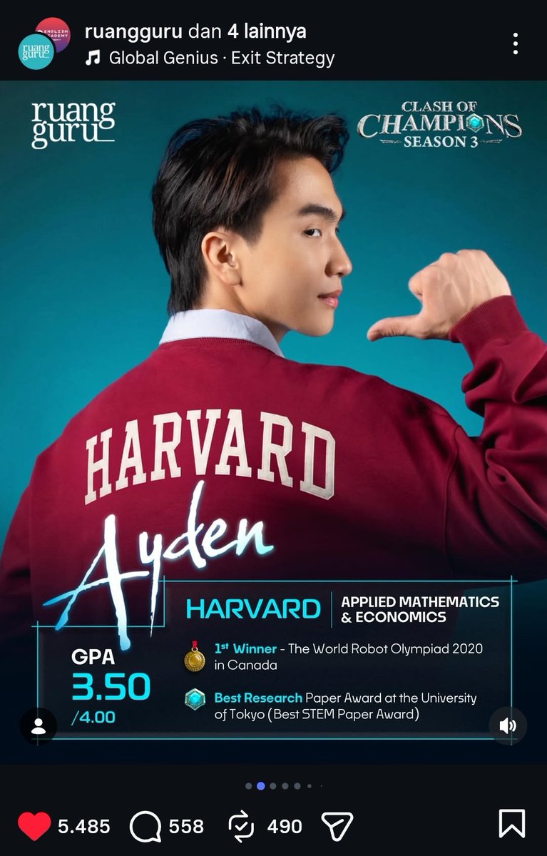 zelintrixie's tweet photo. HARVARD GPA 3.50 GOKILLLL COC S3 https://t.co/bA9HMb53Z9